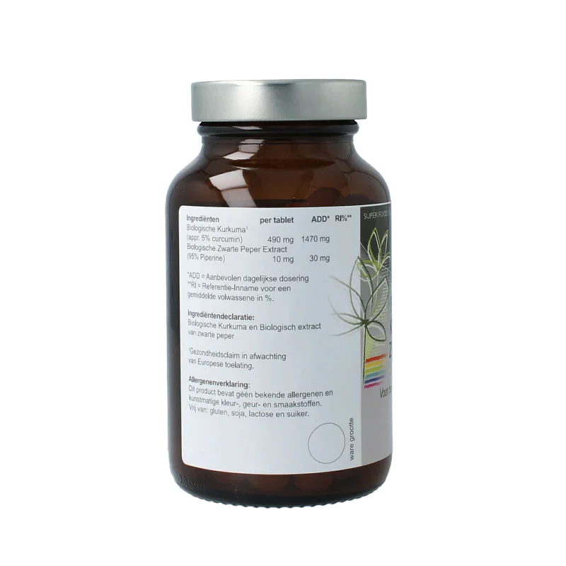 It's Amazing Kurkuma zwarte peper bio 240 Tabletten