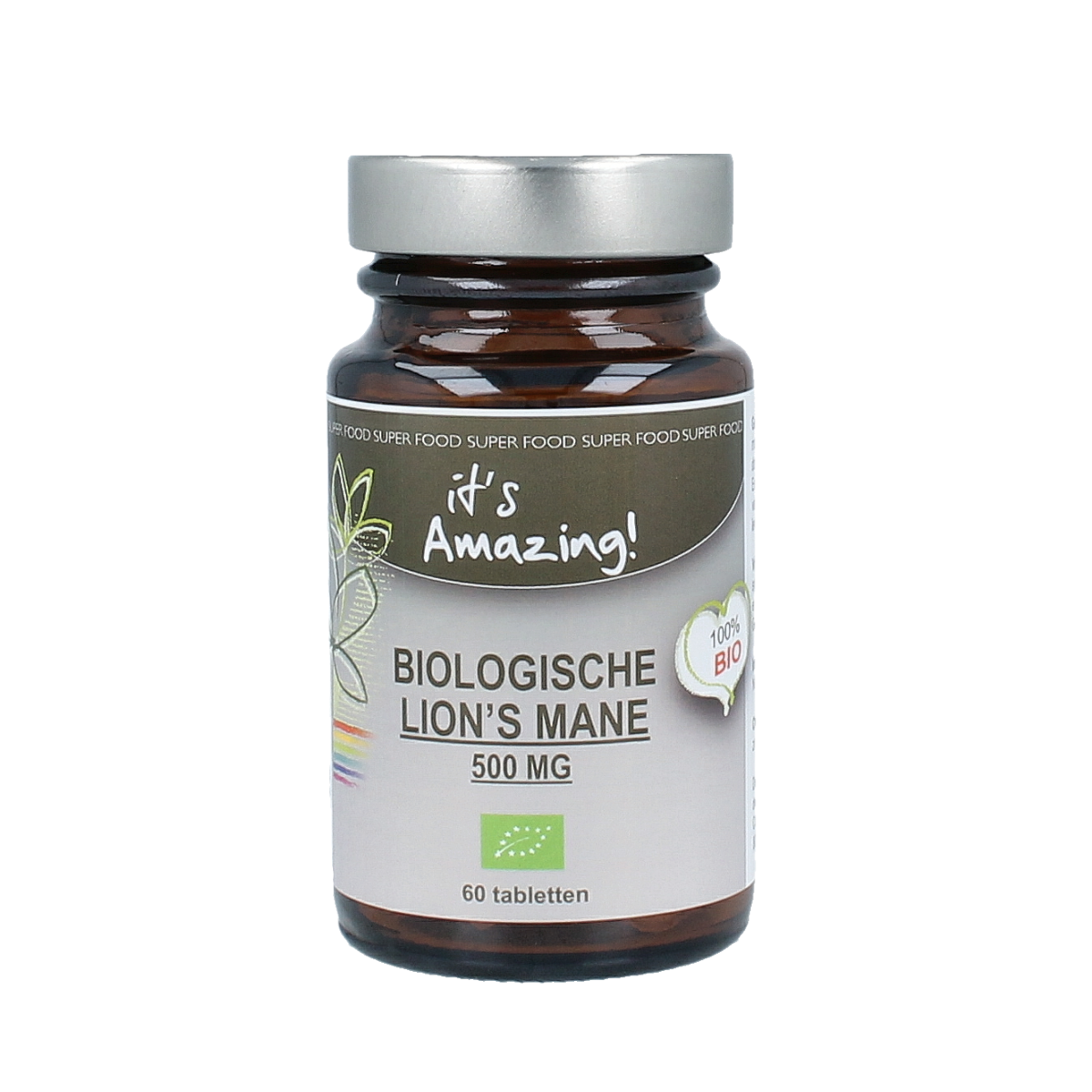 It's Amazing Lions mane 500mg bio 60.00 Tabletten