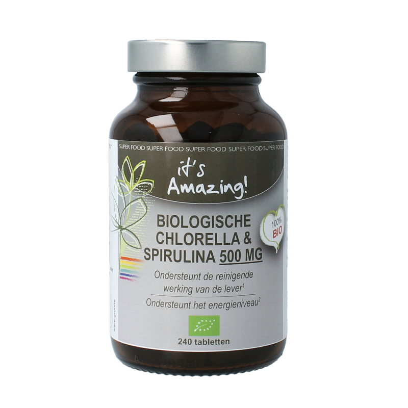It's Amazing Spirulina & chlorella 240 Tabletten