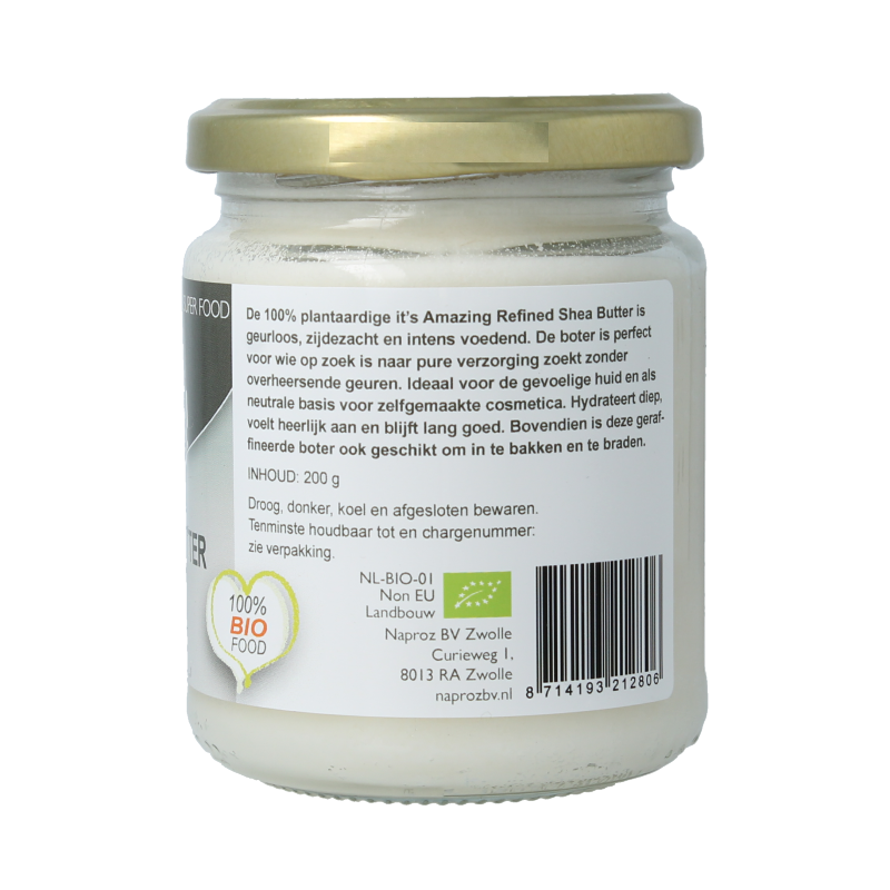 It's Amazing Refined shea butter bio 200 Gram