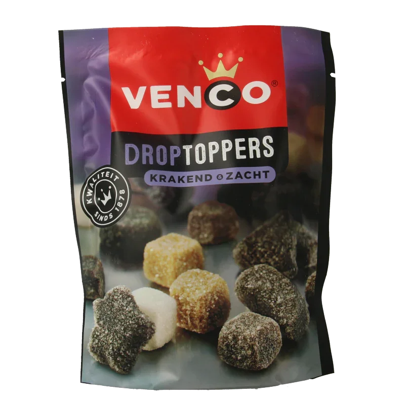 Venco Droptoppers krakend & zacht 205 Gram