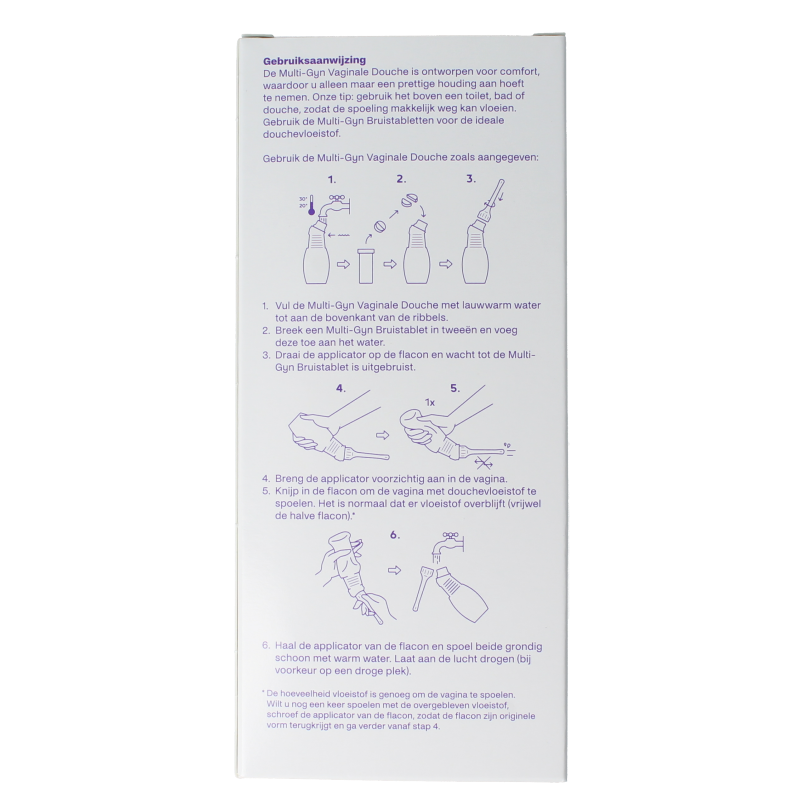 Multi GYN Douche & bruistablet 1 Set
