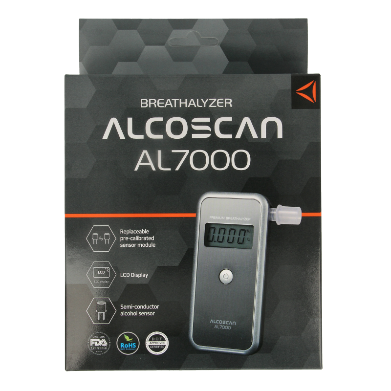Alcoscan Alcoholtester AL7000 1 Stuks