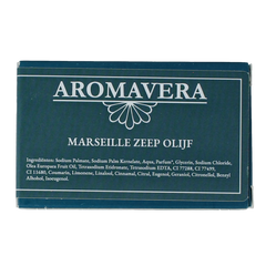 Aroma Vera Marseillezeep olive/olijf bio 125.00 Gram