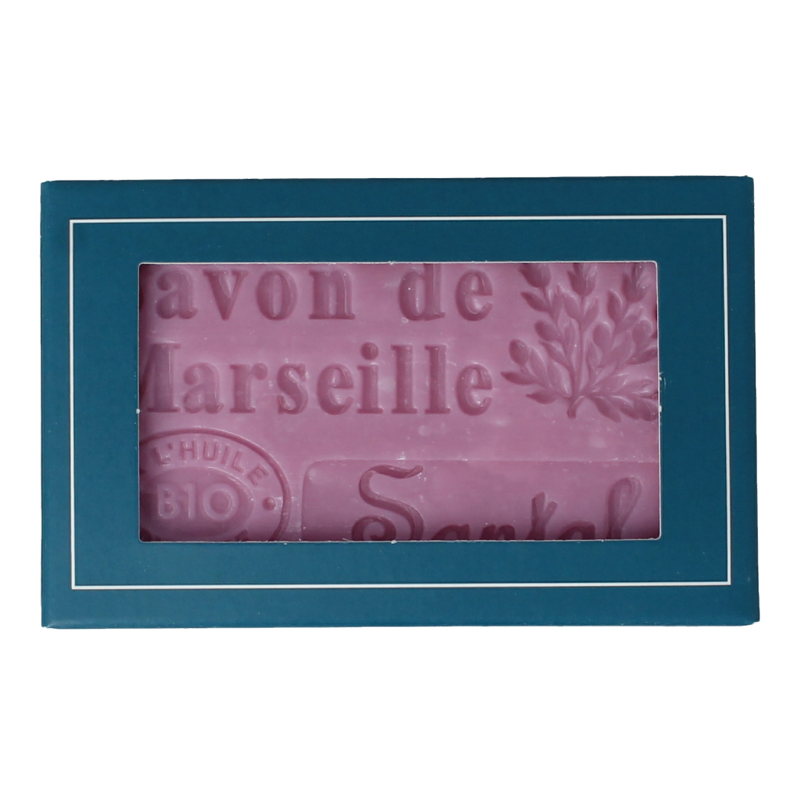Aroma Vera Marseillezeep santal/sandelhout bio 125 Gram
