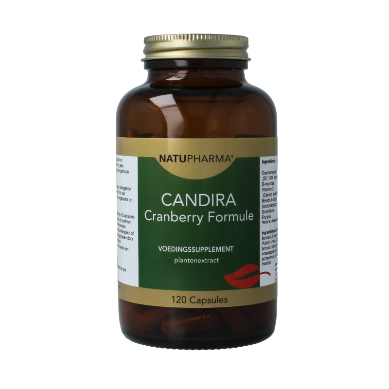 Natupharma Candira cranberry formule 120 Capsules