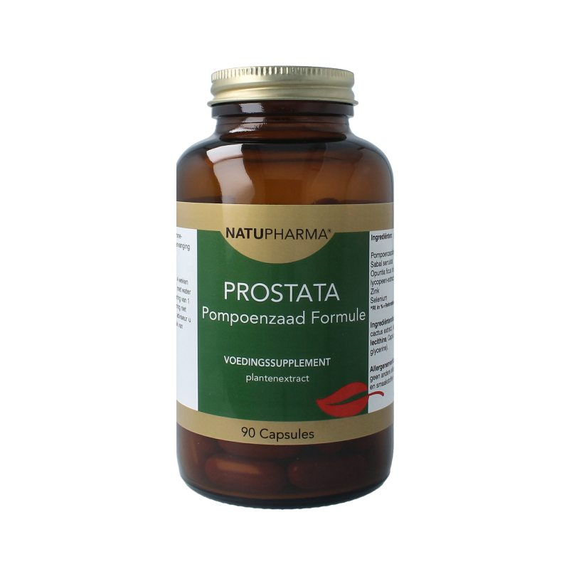 Natupharma Prostata (pompoenzaad formule) 90 Tabletten