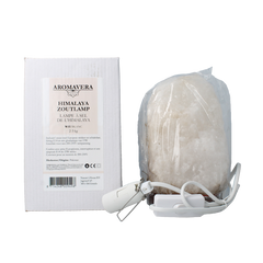 Aroma Vera Himalaya zoutlamp wit 2-3kg 1 Stuks