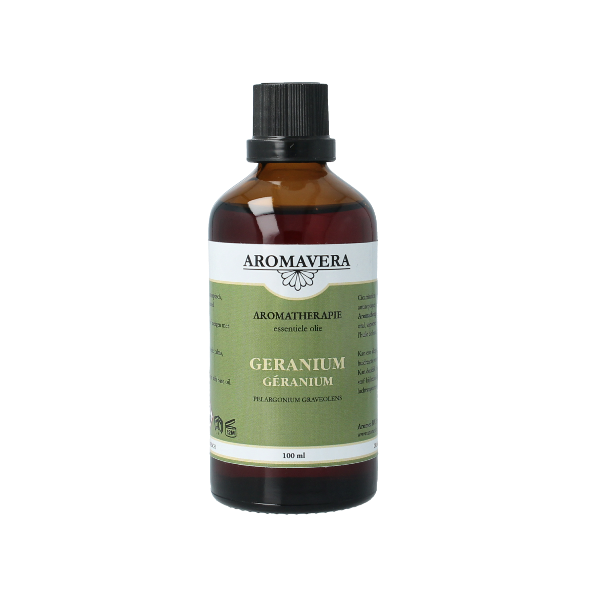 Aroma Vera Geranium essentiele olie bio 100.00 Milliliter