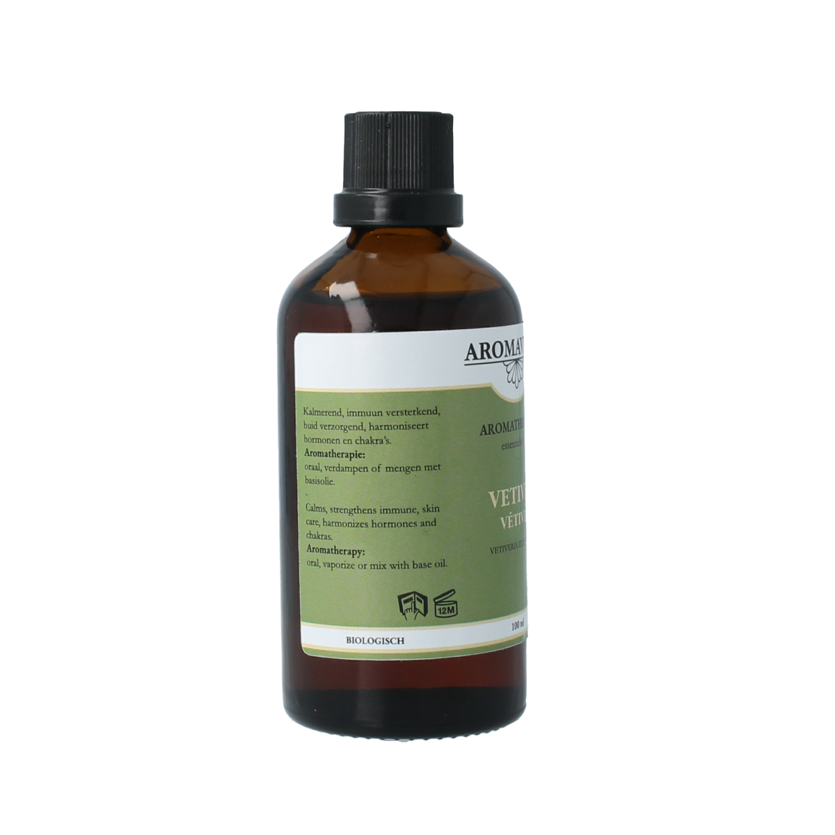 Aroma Vera Vetiver essentiele olie bio 100.00 Milliliter