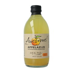Awesome Appelazijn gember curcuma bio 500.00 Milliliter
