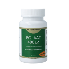 Natupharma Folaat 400ug quatrefolic 60.00 Stuks