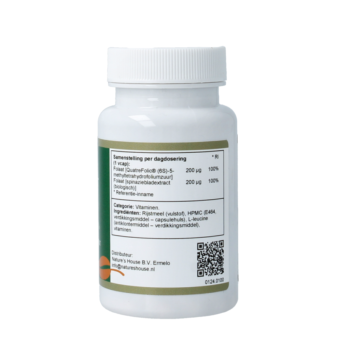 Natupharma Folaat 400ug quatrefolic 60.00 Stuks