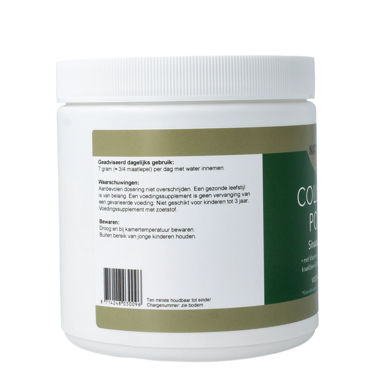 Natupharma Collageen poeder sinaasappelsmaak 210 Gram