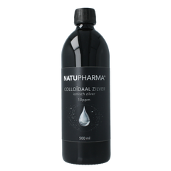 Natupharma Ionisch zilverwater 10ppm 500.00 Milliliter