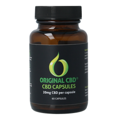 CBD Original CBD olie 20mg 60.00 Capsules