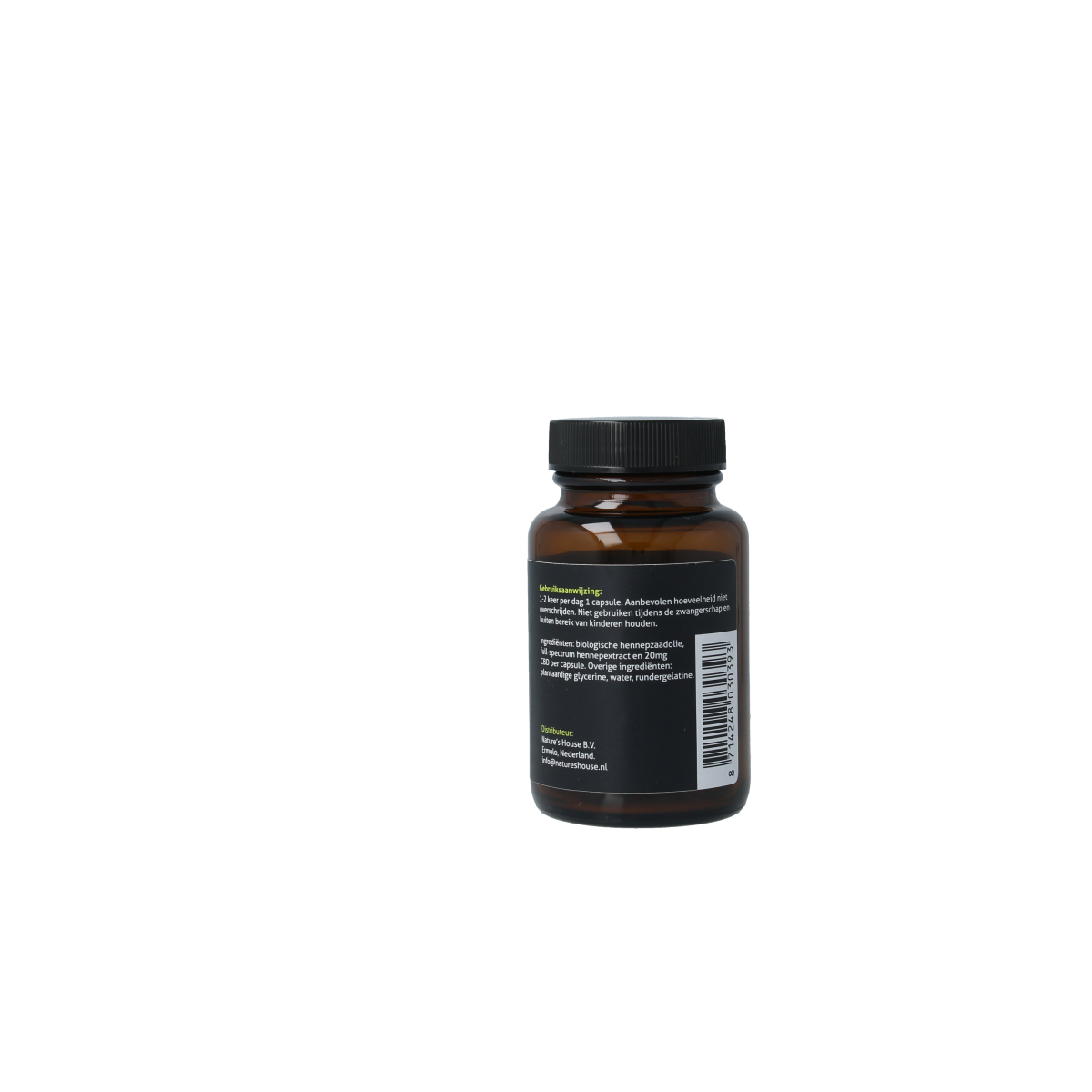 CBD Original CBD olie 20mg 60.00 Capsules