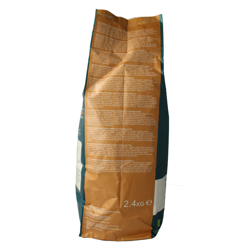 Yarrah Kattenvoer wheat-free bio 2400 Gram