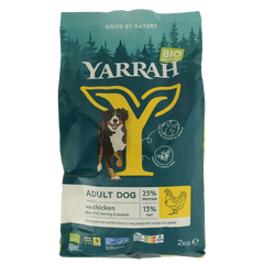Yarrah Adult hondenvoer met kip bio MSC 2000 Gram
