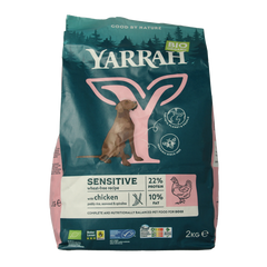Yarrah Hondenvoer sensitive met kip MSC bio 2000.00 Gram