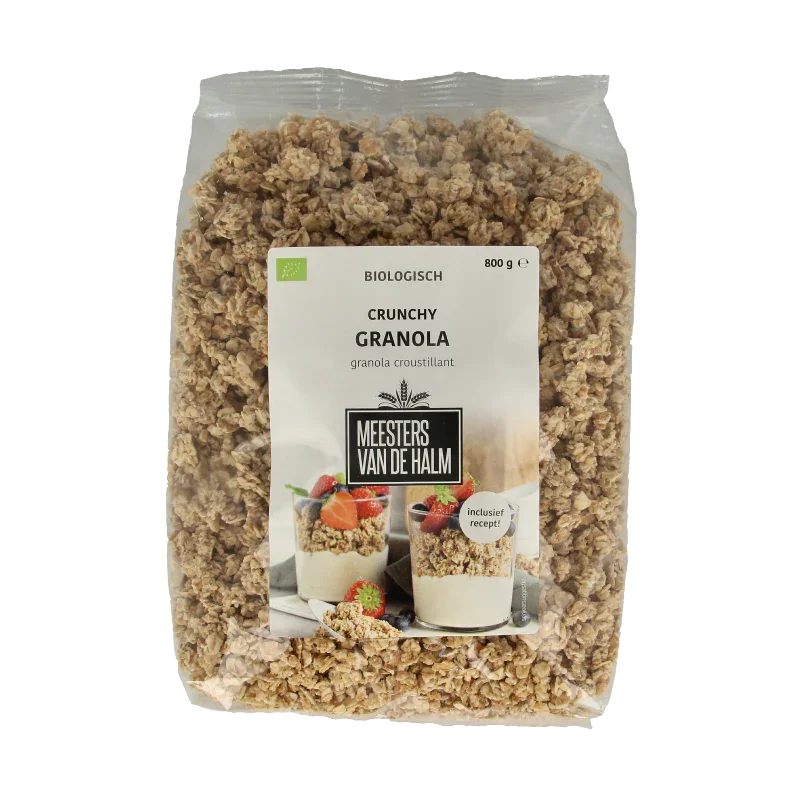 De Halm Granola bio 800 Gram