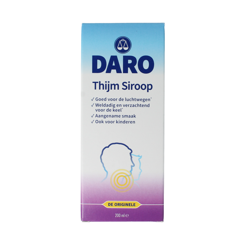 Daro Thijmsiroop 200 Milliliter