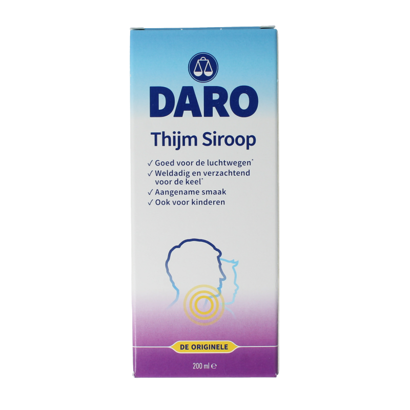 Daro Thijmsiroop 200 Milliliter