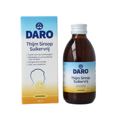 Daro Thijmsiroop suikervrij 200 Milliliter