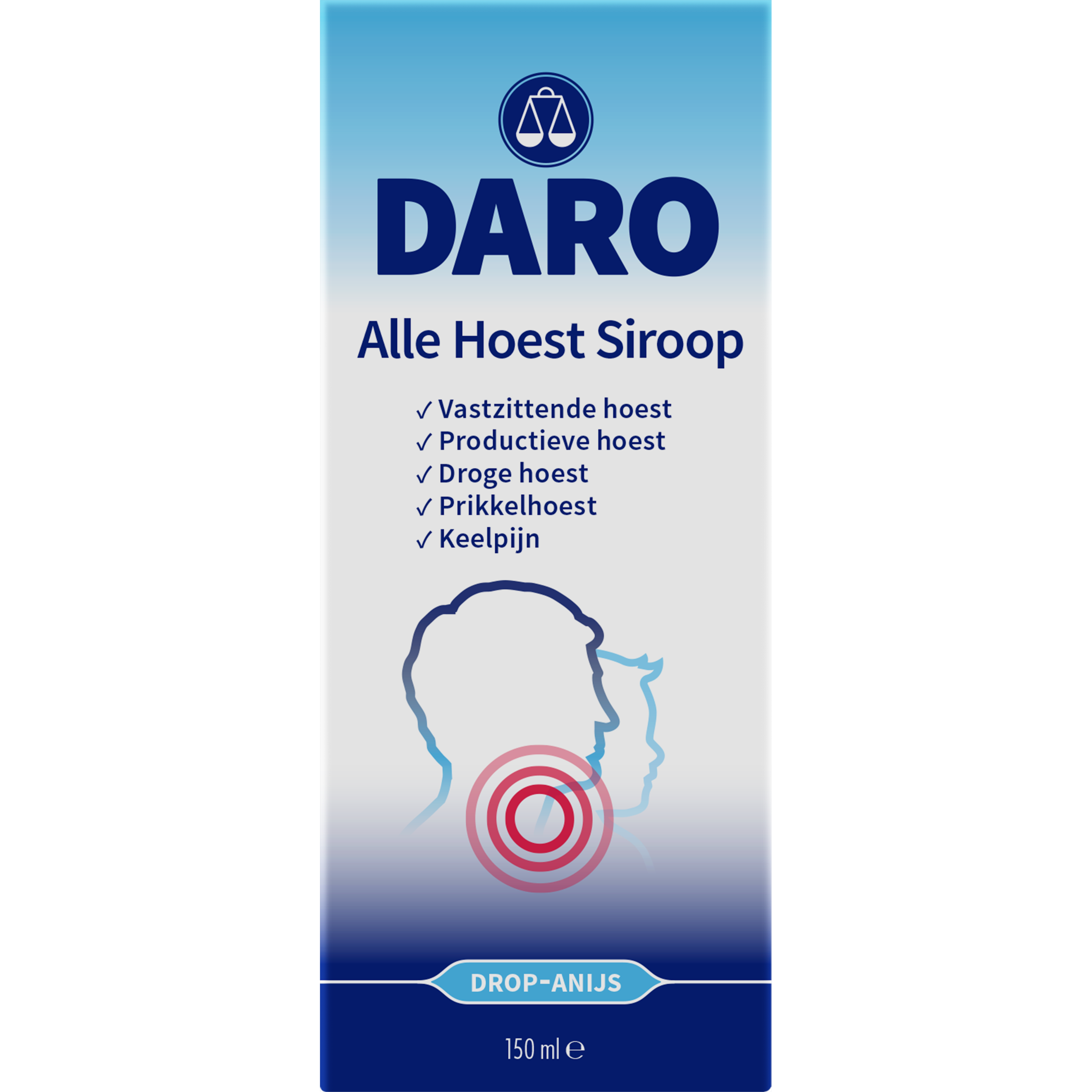 Daro Alle hoest siroop 150 Milliliter
