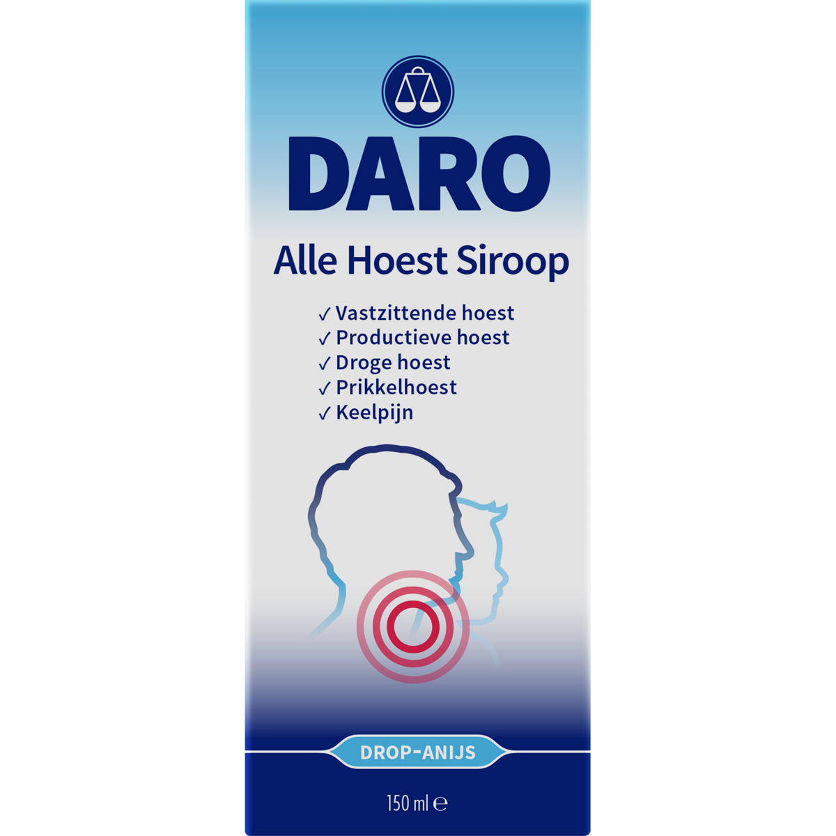 Daro Alle hoest siroop 150 Milliliter