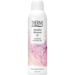 Therme Mindful blossom foaming showergel 200.00 Milliliter