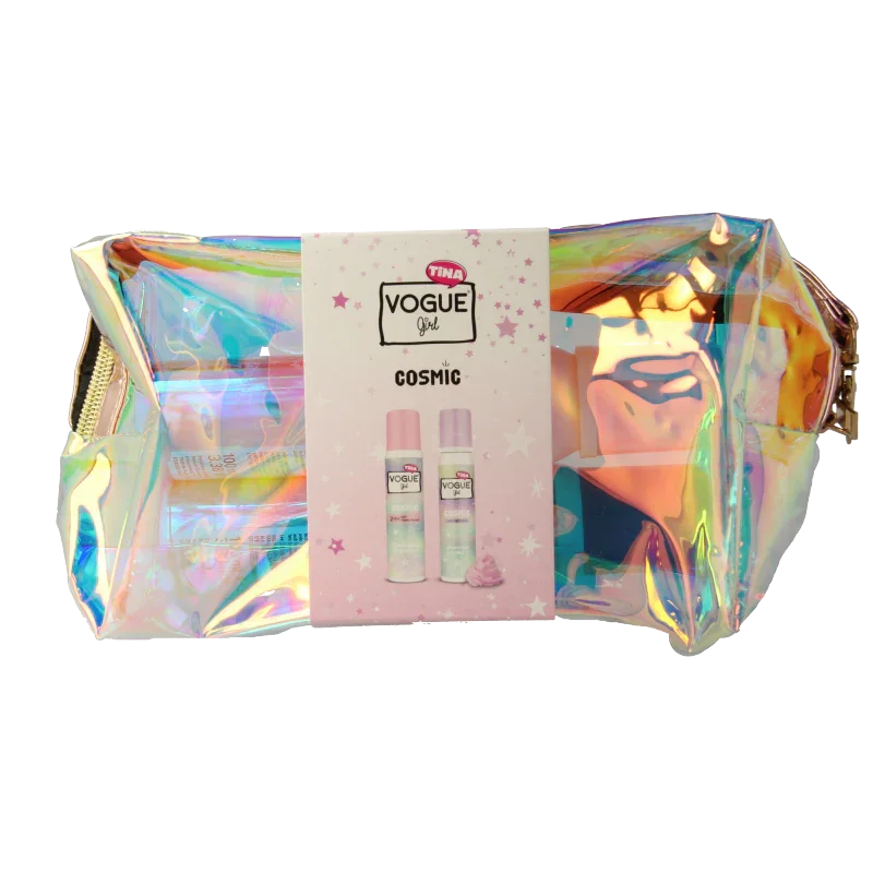 Vogue Geschenkverpakking girl toilettas holo deo en foam 1 Set