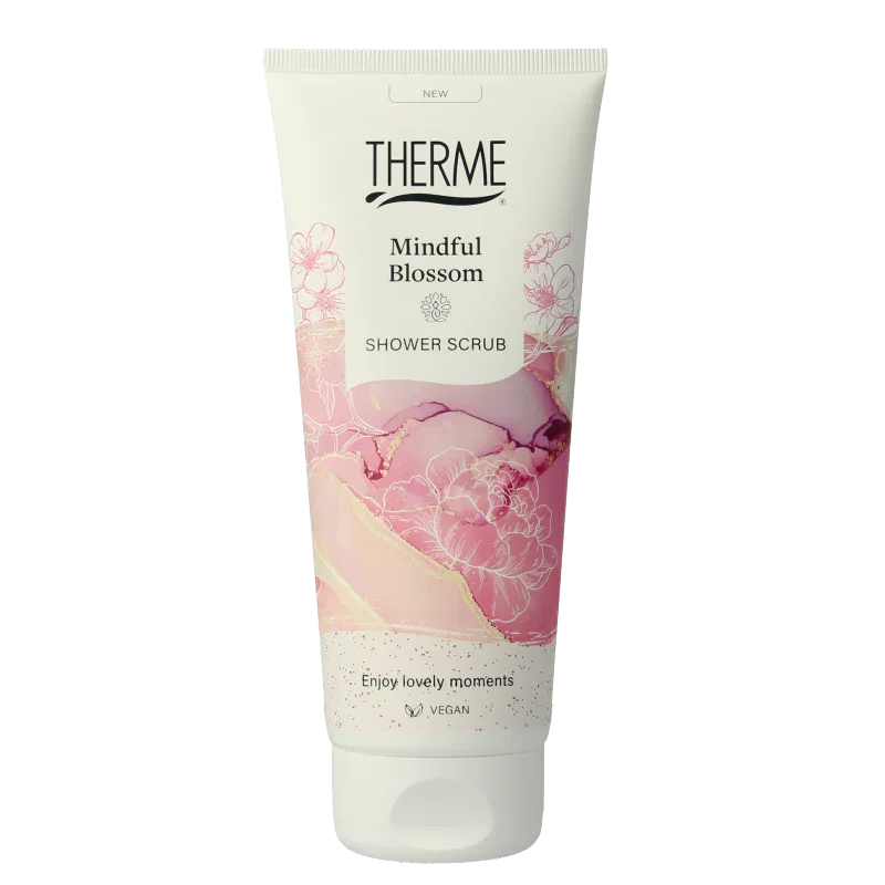 Therme Mindful blossom shower scrub 200 Milliliter
