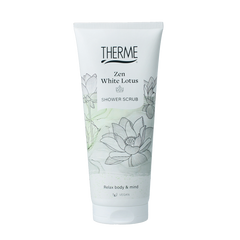 Therme Zen white lotus shower scrub 200 Milliliter