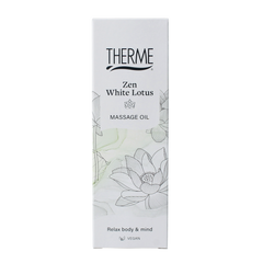 Therme Zen white lotus massage oil 125.00 Milliliter
