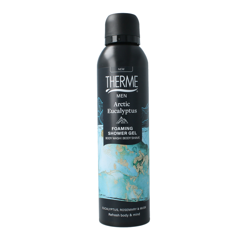 Therme Arctic eucalyptus foaming shower gel 200 Milliliter