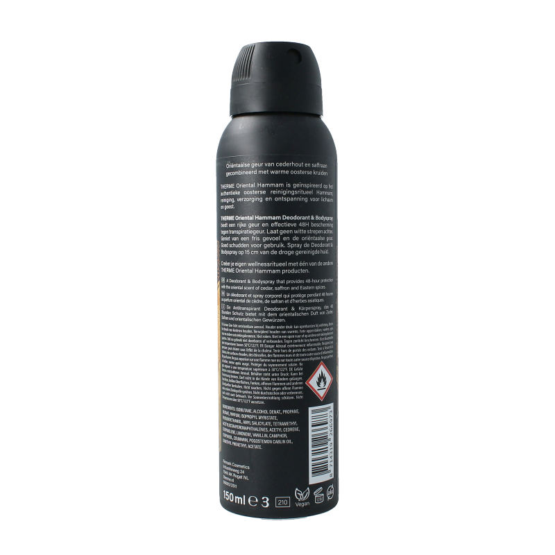 Therme Oriental hammam deodorant & bodyspray 150 Milliliter