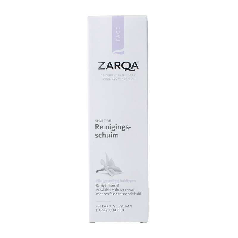 Zarqa Face reinigingsschuim sensitive 150 Milliliter