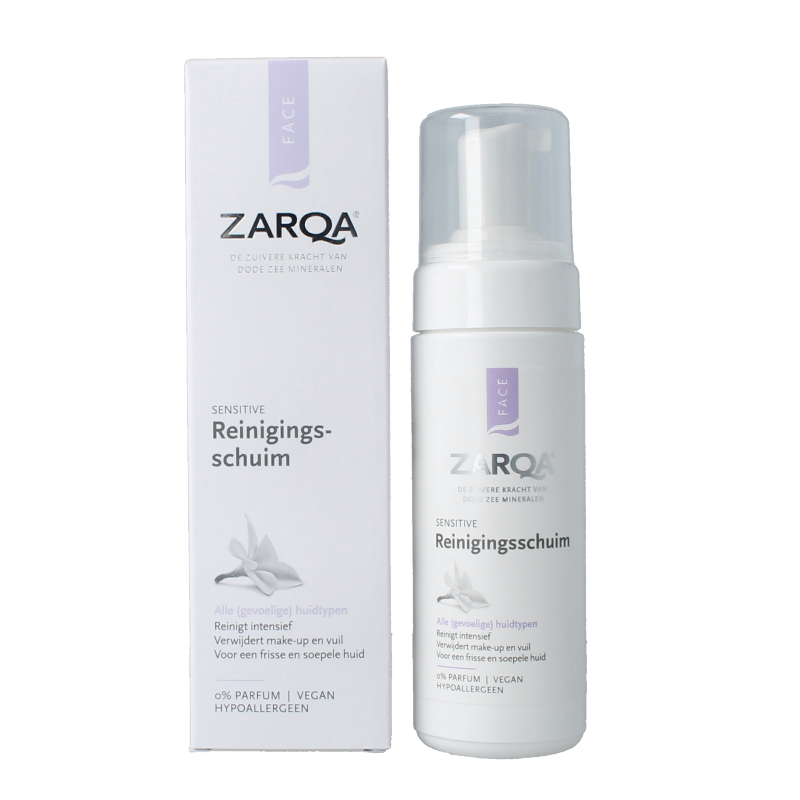 Zarqa Face reinigingsschuim sensitive 150 Milliliter
