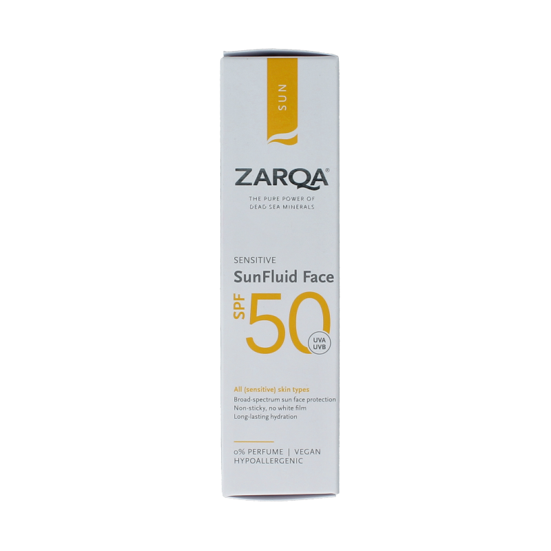 Zarqa Sunfluid SPF50 sensitive 50 Milliliter