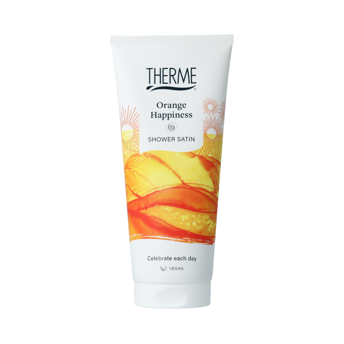 Therme Therme Orange Happiness Shower Satin 200ml 200.00 Milliliter