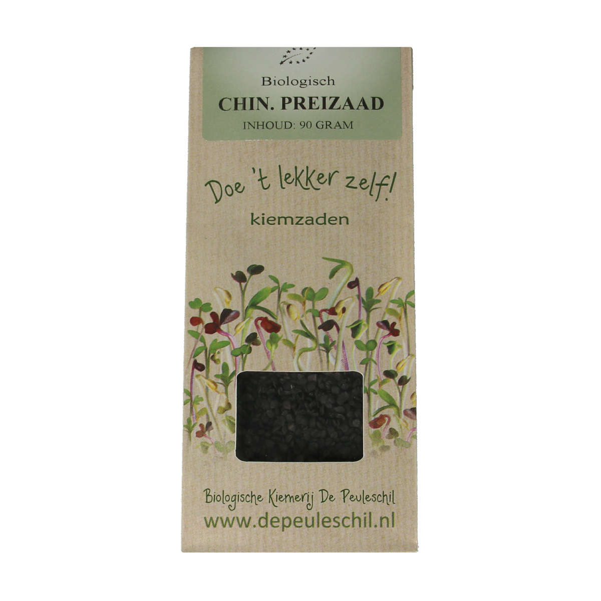 Peuleschil Chinese preizaad bio 90.00 Gram