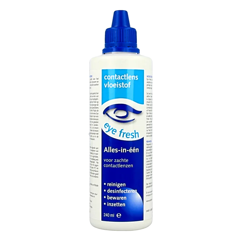 Eyefresh Alles-in-1 vloeistof zachte lenzen 240 Milliliter