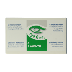 Eyefresh Maandlenzen -4.75  6 Stuks