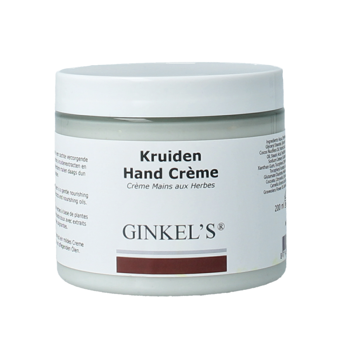 Ginkel's Kruiden handcreme 200.00 Milliliter