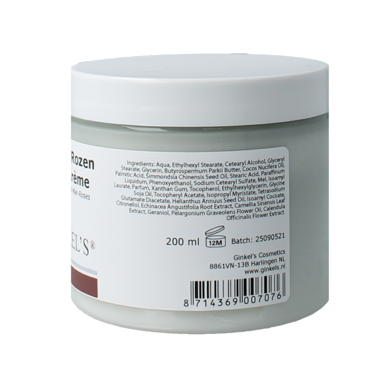Ginkel's Bodycreme honing rozen 200 Milliliter