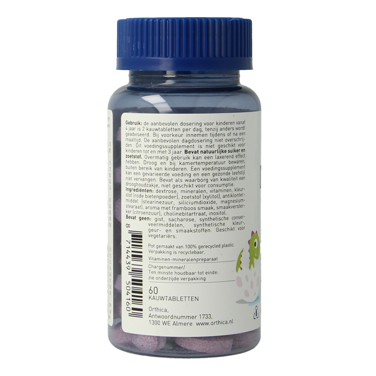 Orthica Dino multi 60.00 Kauwtabletten