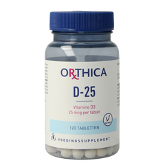 Orthica Vitamine D-25 120.00 Tabletten