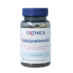 Orthica Kabeljauwlever olie 90.00 Softgels