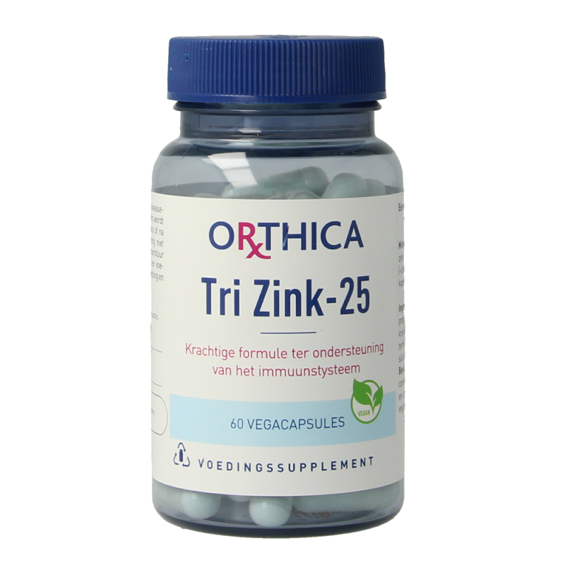 Orthica Tri zink 25 60 Capsules